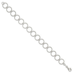 Sterling Silver Fancy Bracelet