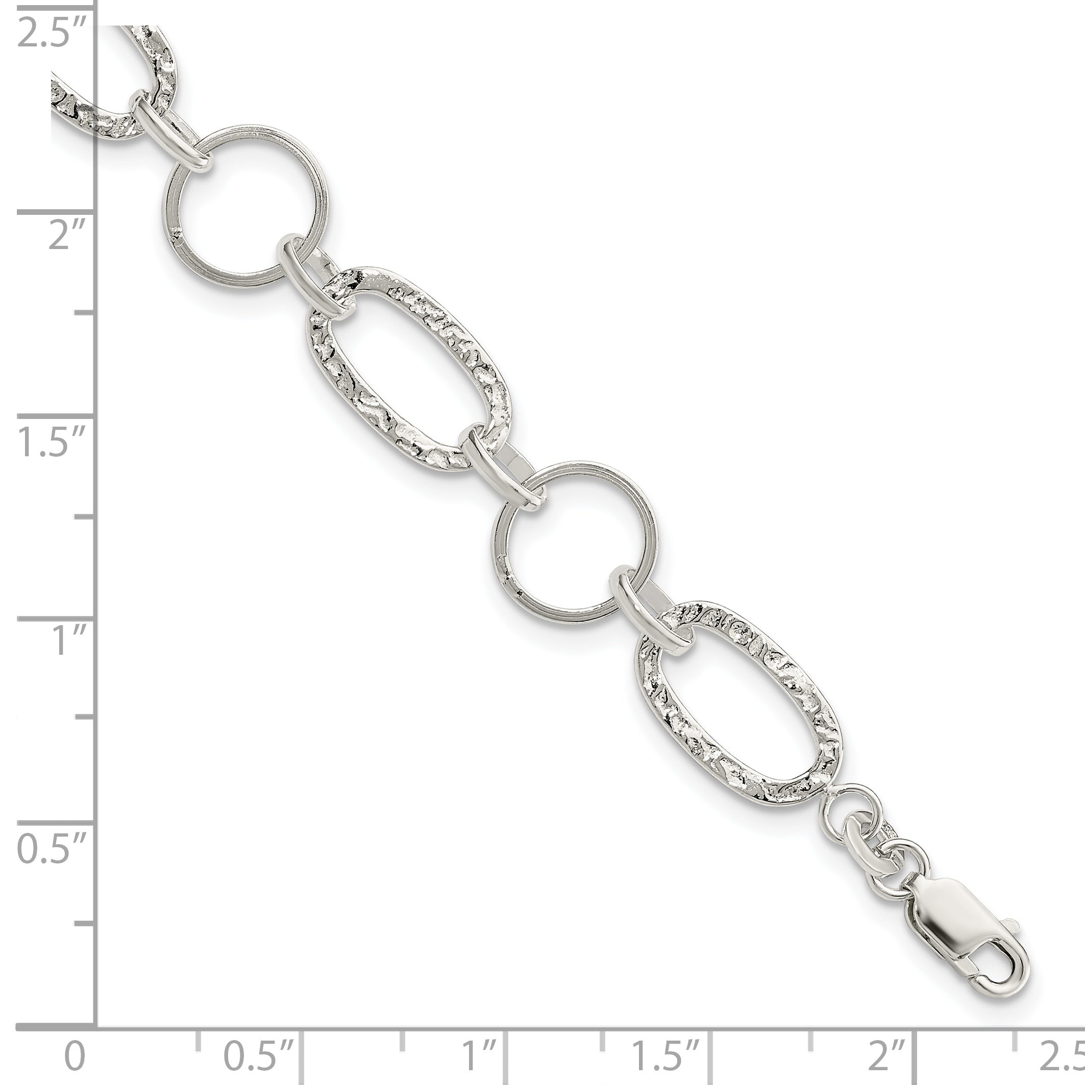 Sterling Silver Circle Bracelet