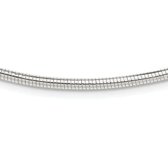 Sterling Silver Round 2.75mm Neckwire Necklace