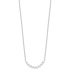 Sophia Jewelers Sterling Silver Children's Freshwater Pearl Necklace