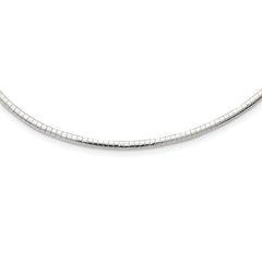 Sterling Silver 3mm Cubetto Necklace