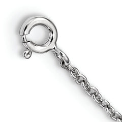 Sophia Jewelers 925 Sterling Silver Polished Heart Y-Necklace with Rhodium Finish - 16
