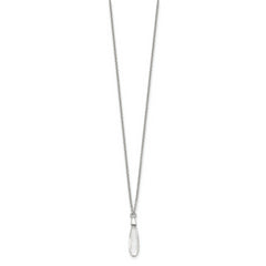 Sterling Silver Crystal Necklace