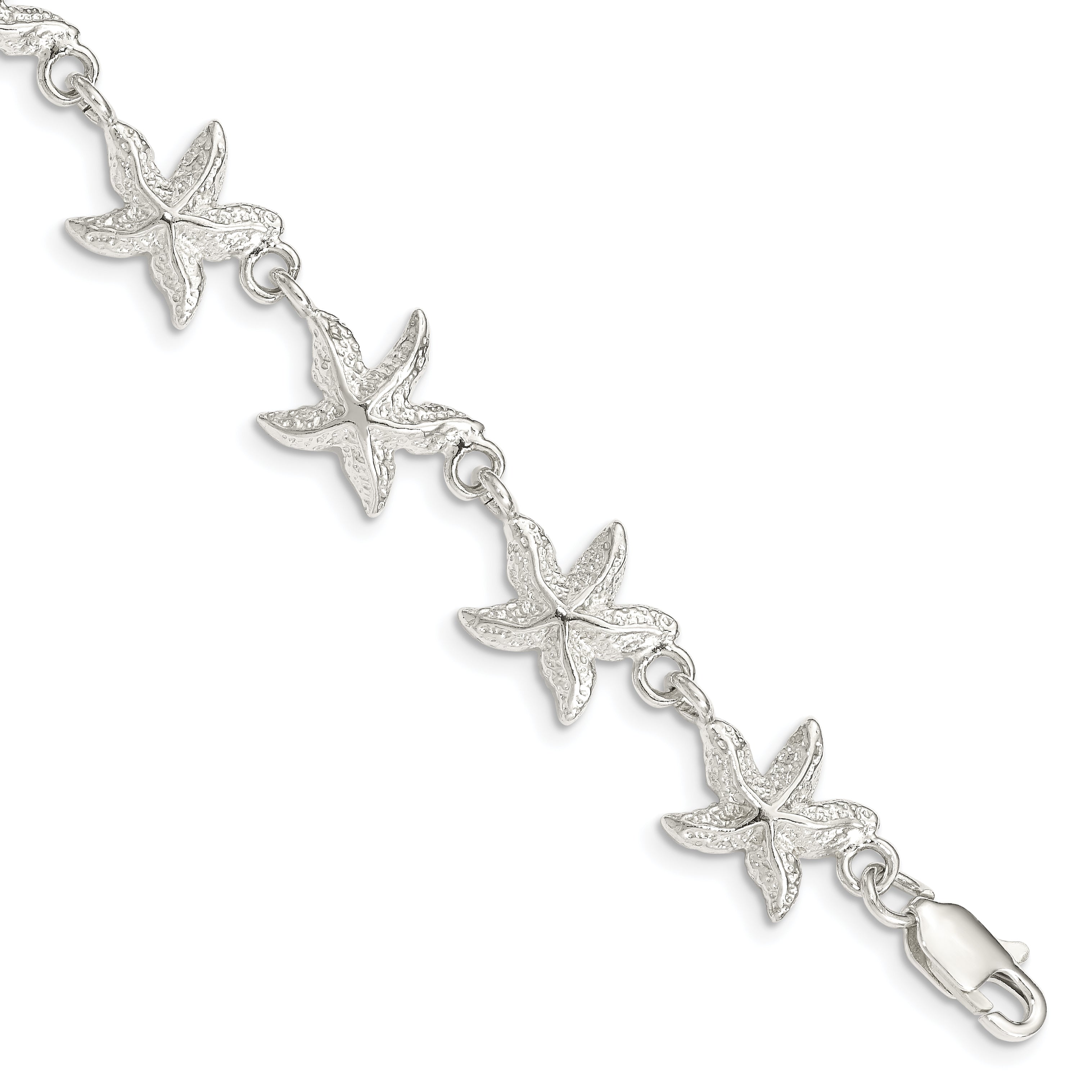 Sterling Silver Starfish Bracelet Main image