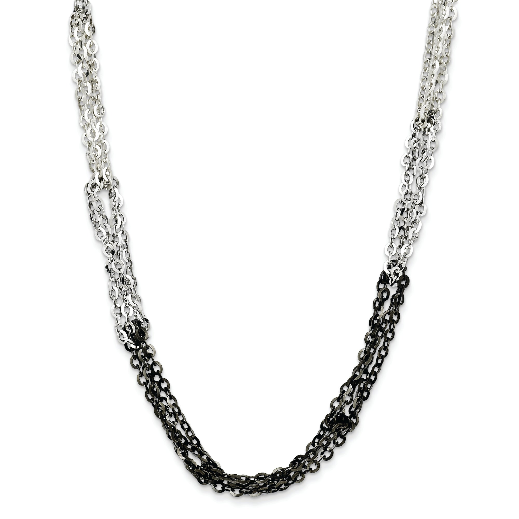 Sterling Silver Fancy 16 in 2 in ext. Necklace Main image