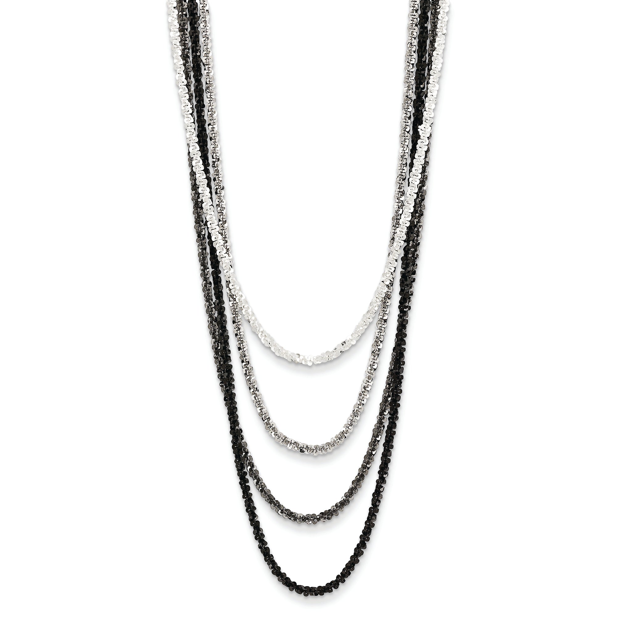 Sterling Silver Fancy 16.5 Necklace