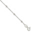 Sterling Silver Polished Beaded Bracelet