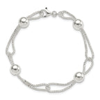 Sterling Silver Fancy Bracelet
