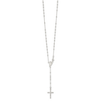 Crucifix Necklace in Sterling Silver