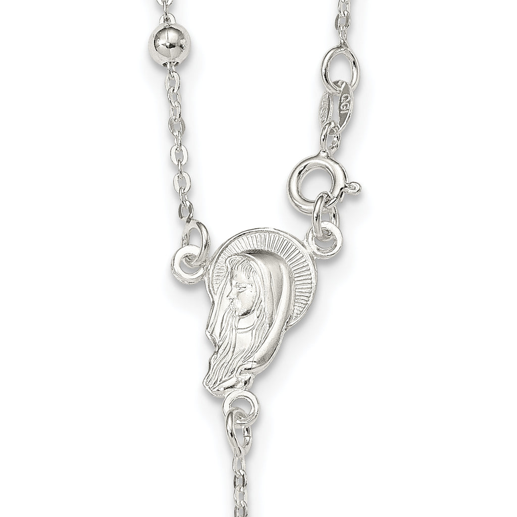 Sophia Jewelers 925 Sterling Silver Crucifix Necklace Elegant Polished Faith Keepsake