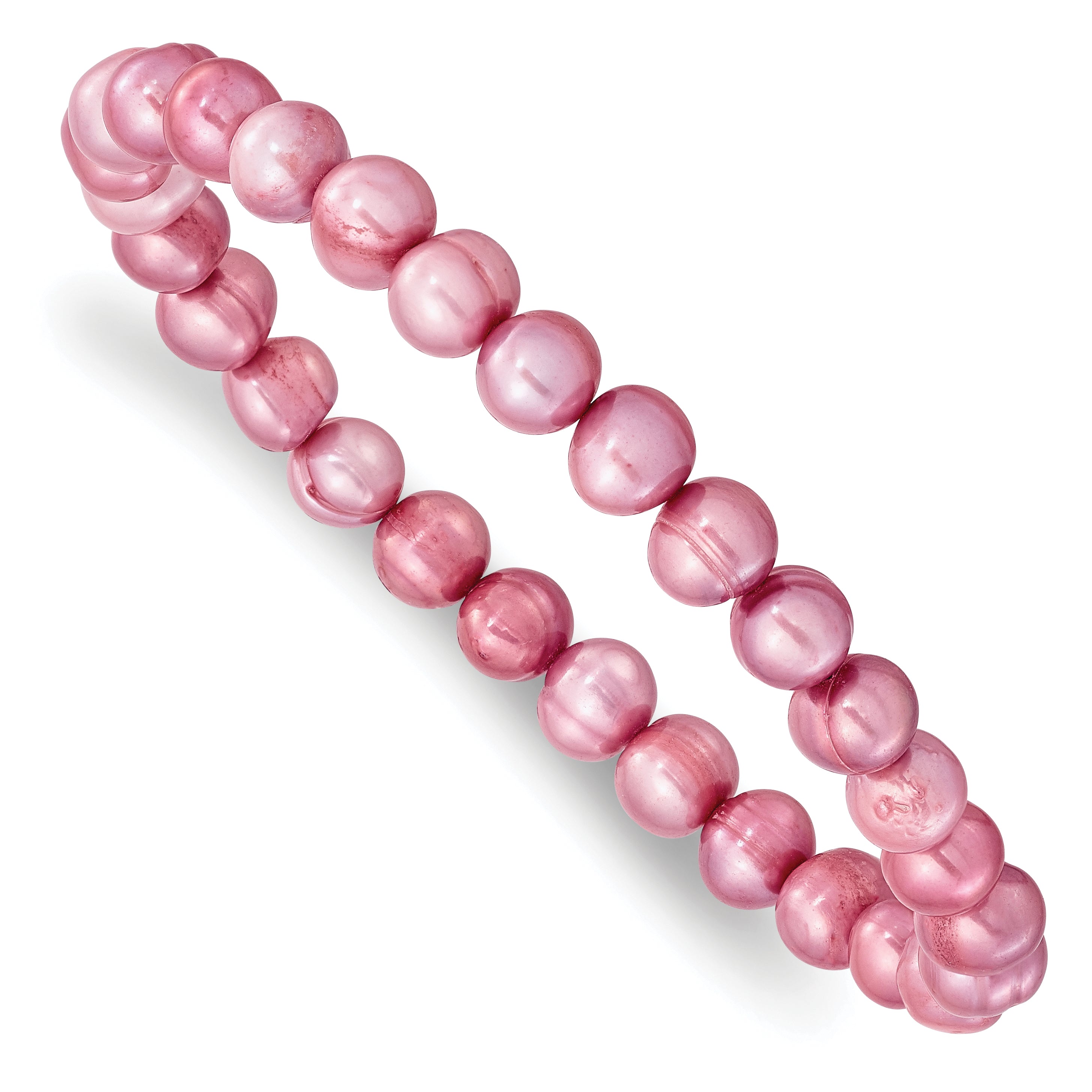 Sophia Jewelers Multi-Color Freshwater Pearl Stretch Bracelet Set