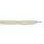 Sterling Silver Rhd-plt 5-6mm 3 rows FWC Pearl w/1.5in Choker