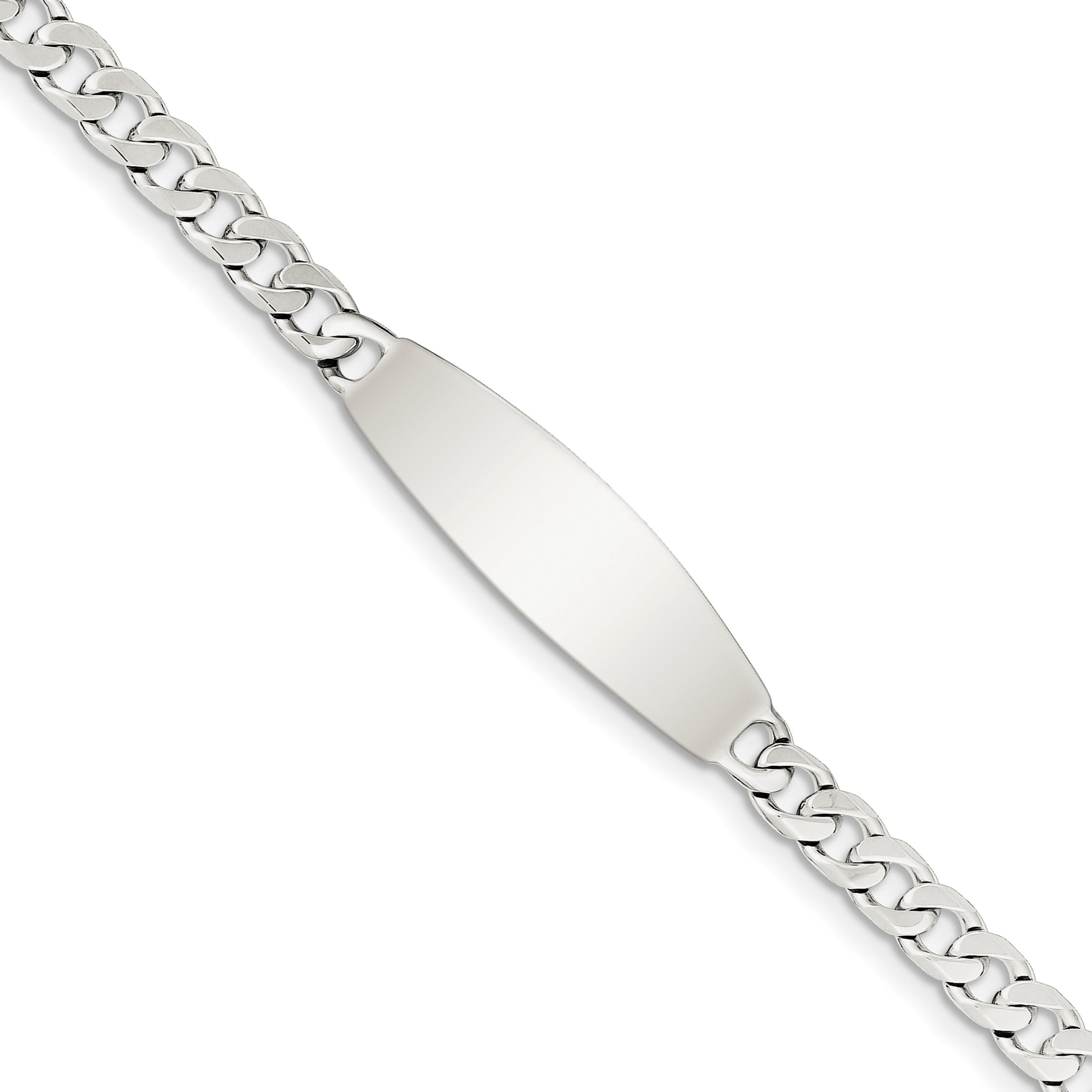Sterling Silver ID Bracelet