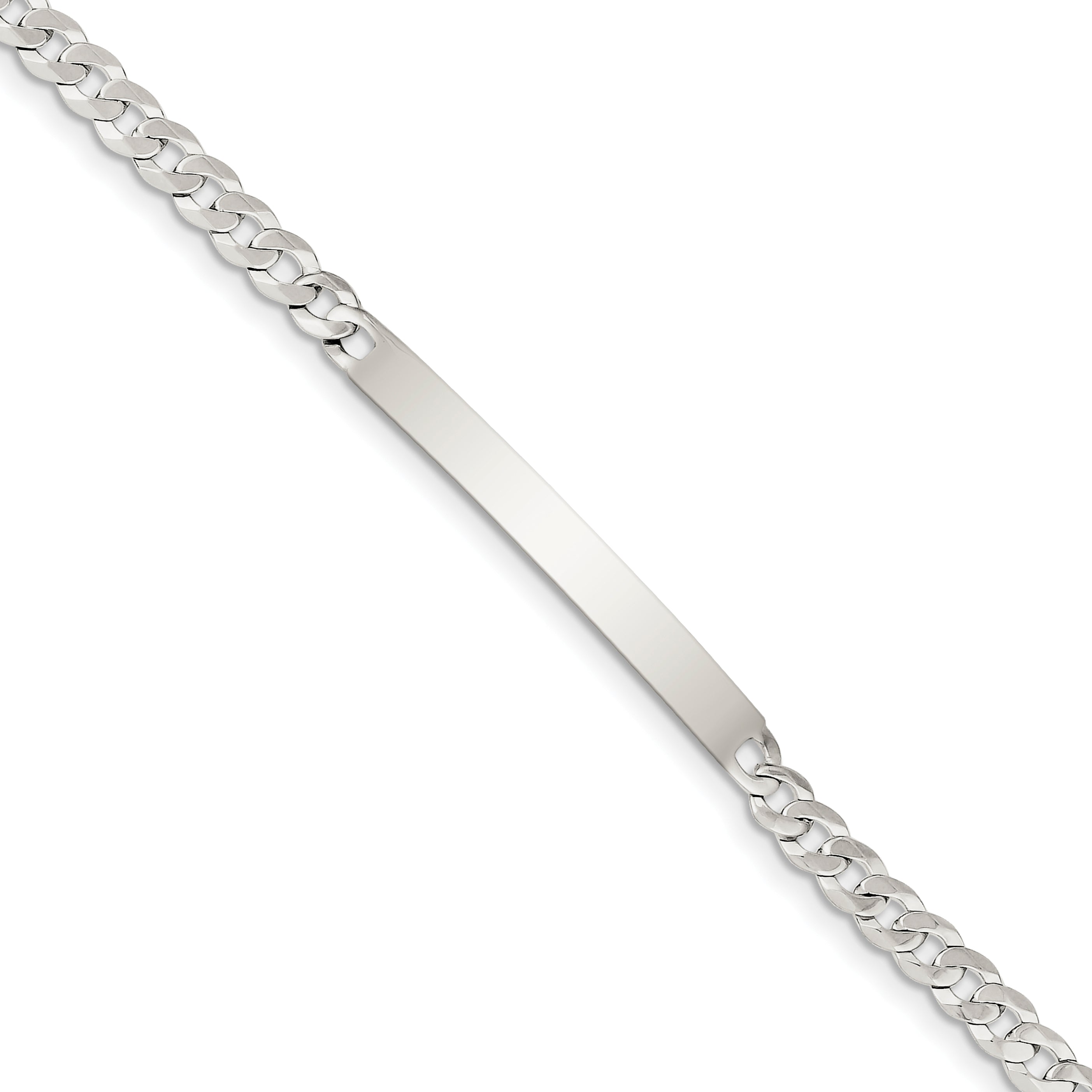 Sterling Silver ID Bracelet