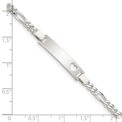 Sterling Silver Baby ID Bracelet
