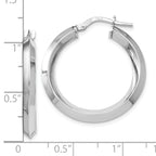Sterling Silver 925 Polished Hoop Earrings Elegant WomenÃƒÆ’Ã‚Â¢ÃƒÂ¢Ã‚â€šÃ‚Â¬ÃƒÂ¢Ã‚â€žÃ‚Â¢s Jewelry