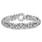 Sterling Silver Fancy Link Bracelet