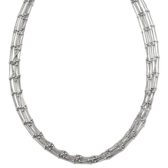Leslie's Sterling Silver Seven Strand Beaded Necklace