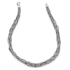 Sterling Silver Mesh Link Necklace