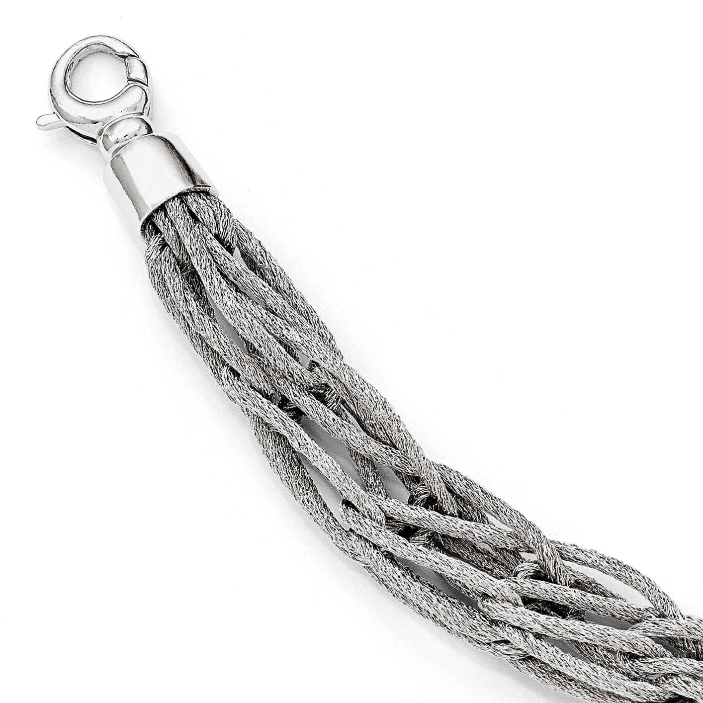 Sterling Silver Mesh Link Bracelet Main image