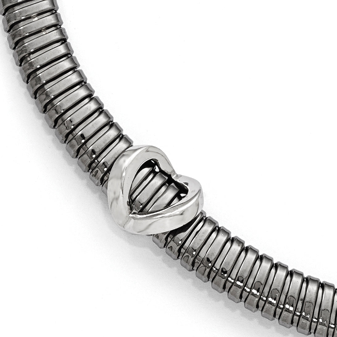Sterling Silver Polished and Textured Bracelet Main image