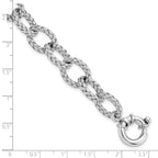 Sterling Silver Woven Link Bracelet