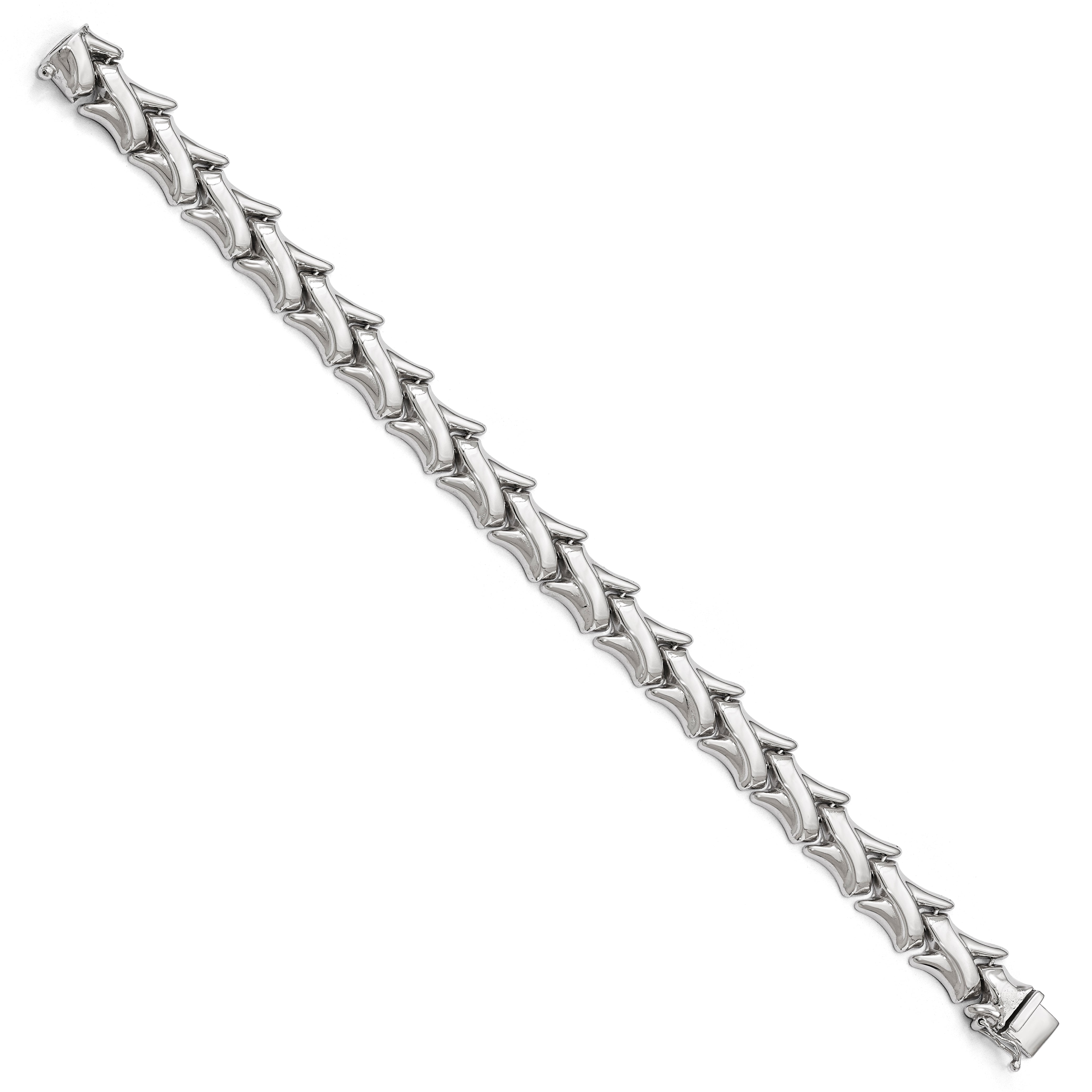 Sterling Silver Polished Bracelet Secondary image