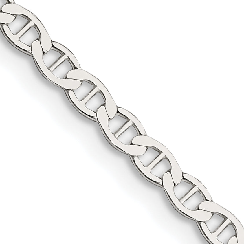 Sterling Silver 3.1mm Flat Anchor Chain