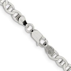 Sterling Silver 4.75mm Flat Anchor Chain