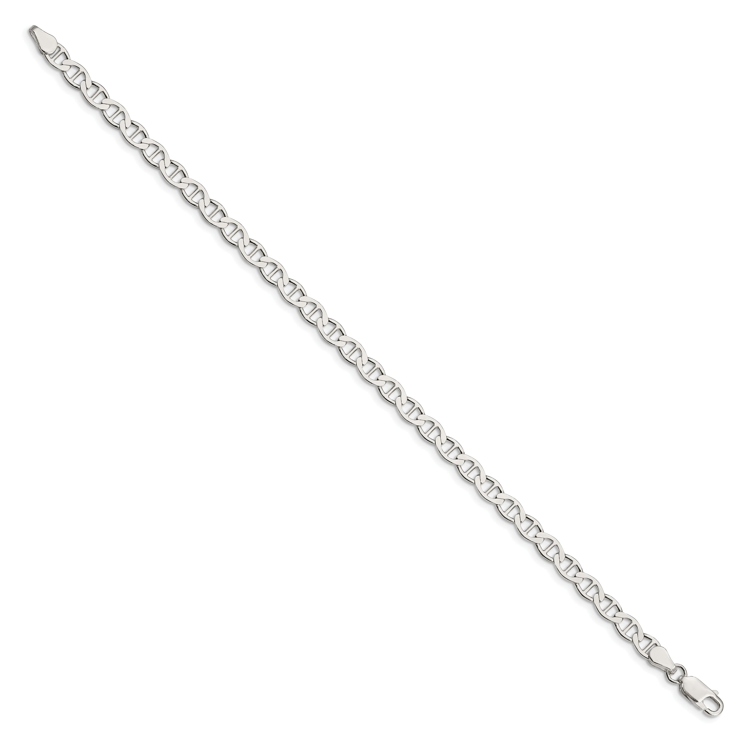 Sterling Silver 4.75mm Flat Anchor Chain