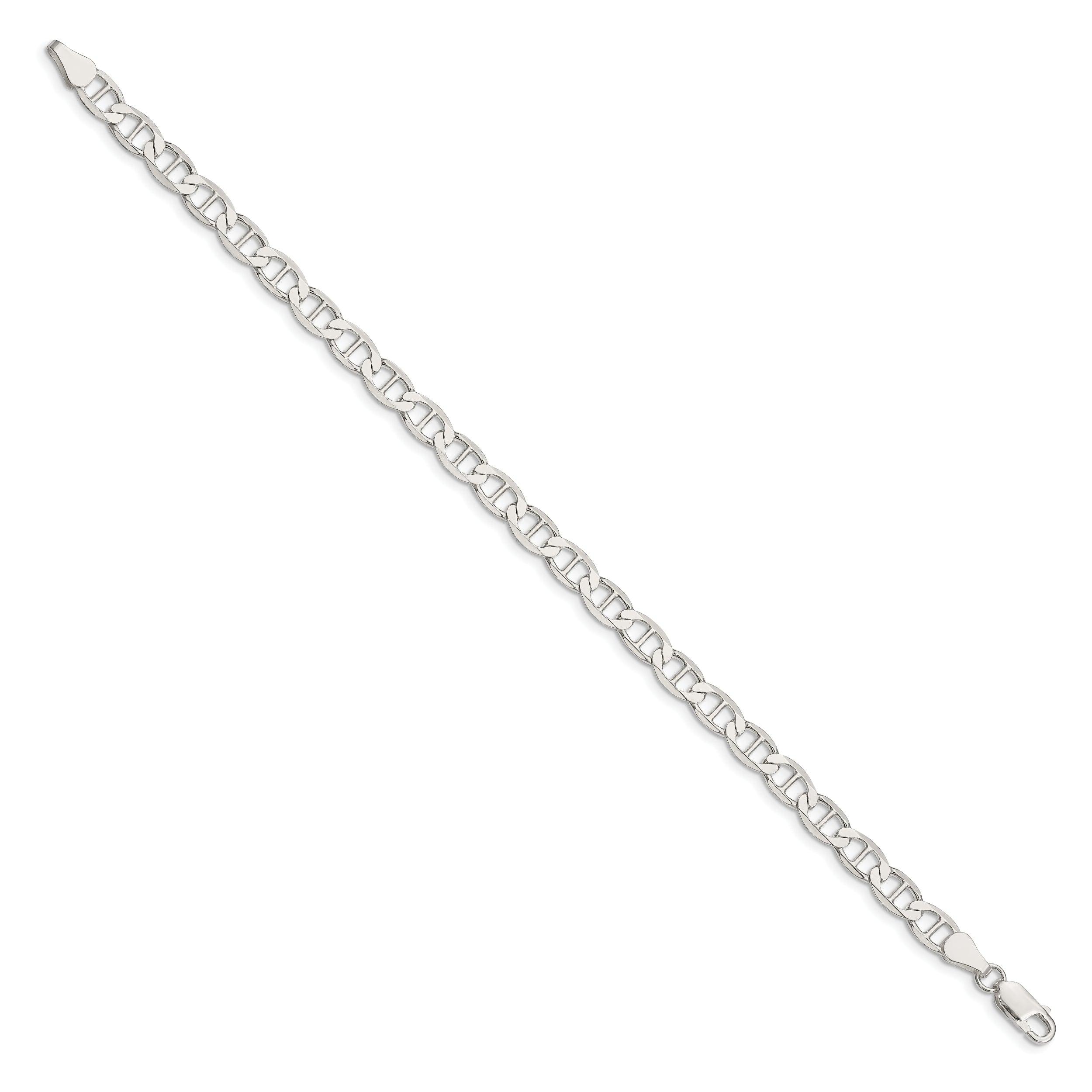 Sterling Silver 5.7mm Flat Anchor Chain