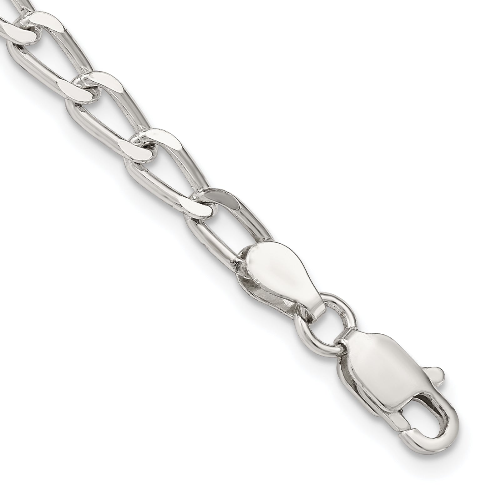 Sterling Silver 4.3mm Open Elongated Link Chain Main image