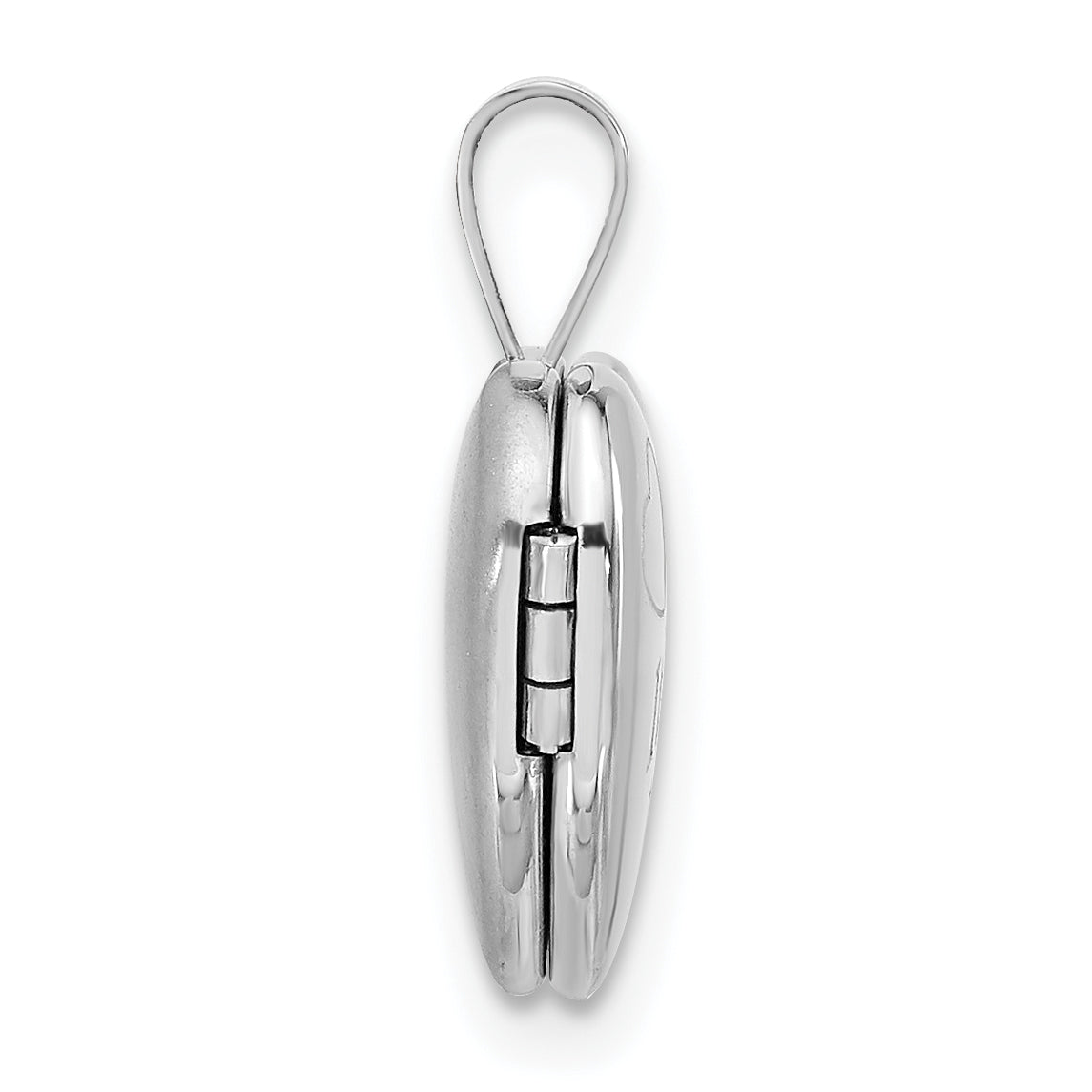 Sterling Silver It's A Boy 12mm Heart Locket Secondary image