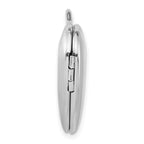 Sterling Silver Gold Plated 20mm Heart Locket