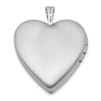 Sterling Silver 20mm Enameled Mis Quince Heart Locket
