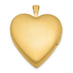Sterling Silver Gold-plated 20mm Claddagh Enameled Heart Locket