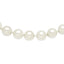 Majestik 10-11mm White Imitation Shell Pearl Hand-knotted Slip-on Necklace