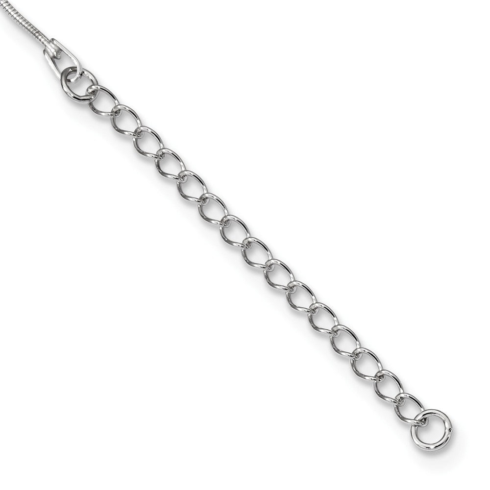 Sterling Silver 925 Necklace with CZ Embers Elegant Pendant - 18