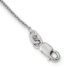 Sophia Jewelers Rose Gold-Plated Sterling Silver Love Necklace with CZ Stones