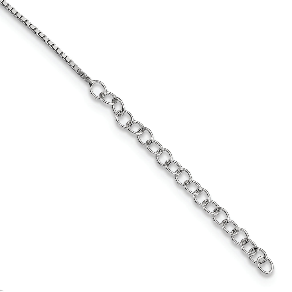 Brilliant Embers Sterling Silver Snake Necklace with Green Black Spinel