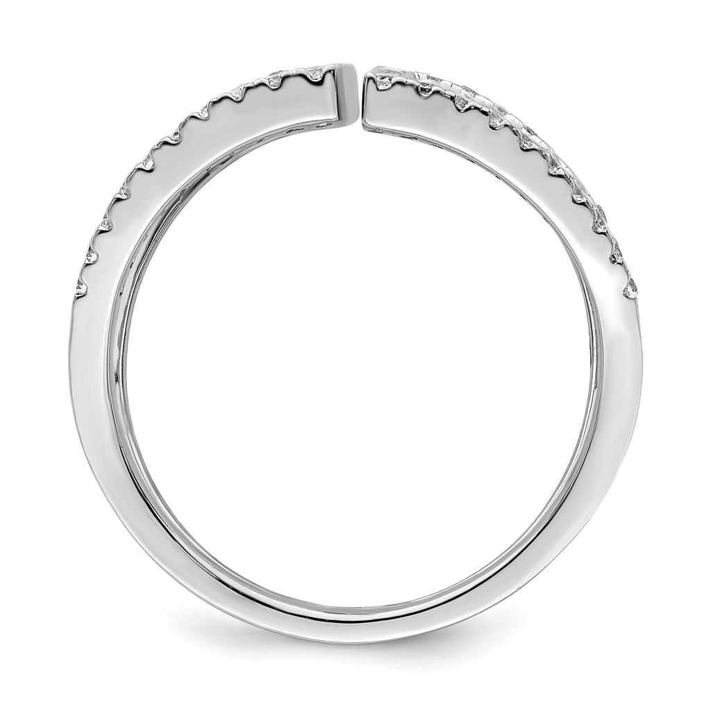 Brilliant Embers Sterling Silver Rhodium-plated 62 Stone Micro PavÃƒÂ¢Ã‚â‚¬Ã‚Å¡ CZ Ring