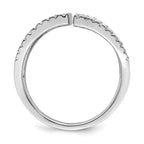 Brilliant Embers Sterling Silver Rhodium-plated 62 Stone Micro PavÃƒÂ¢Ã‚â‚¬Ã‚Å¡ CZ Ring