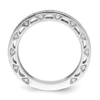 Brilliant Embers Sterling Silver Rhodium-plated 59 Stone Micro PavÃƒÂ¢Ã‚â‚¬Ã‚Å¡ CZ Ring