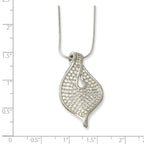 Sterling Silver & CZ Necklace
