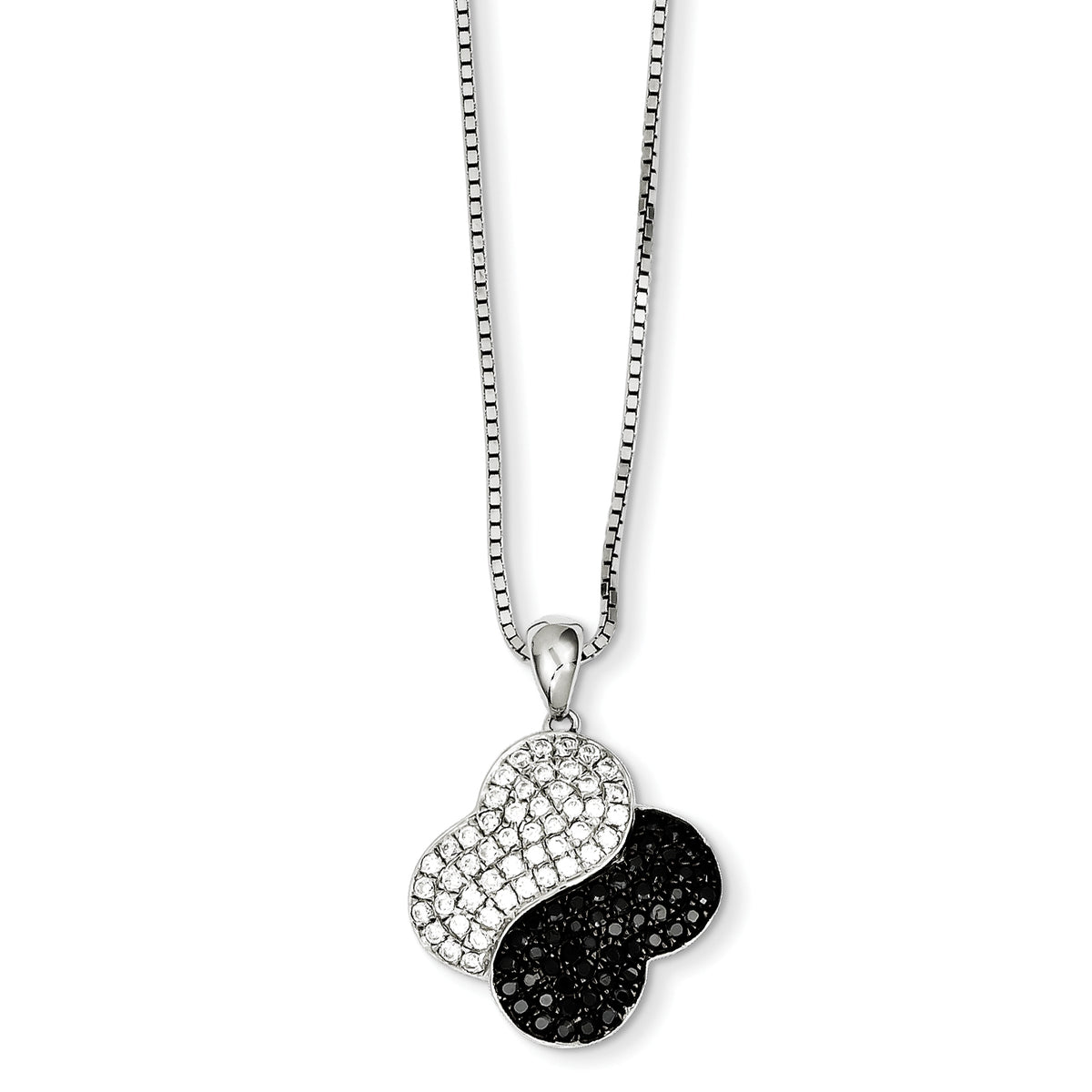 Sterling Silver & CZ Necklace