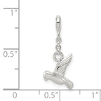 Sterling Silver Bird 1/2in Dangle Enhancer