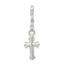 Sterling Silver Cross 1/2in Dangle Enhancer