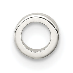 Sterling Silver Cream Enameled Spacer Enhancer