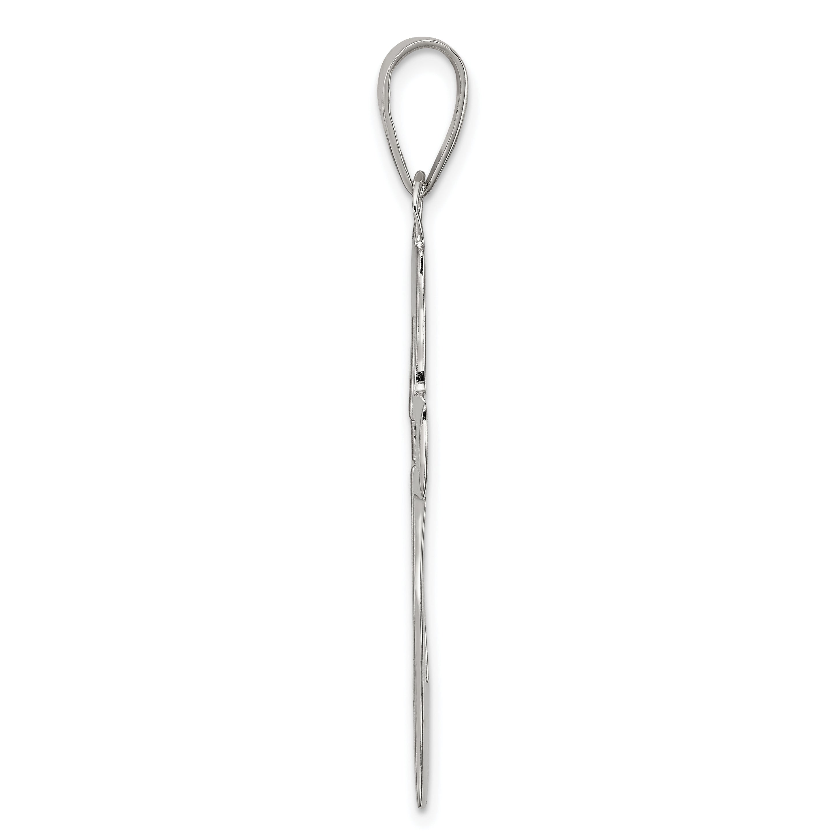 Sterling Silver Cross Pendant Secondary image