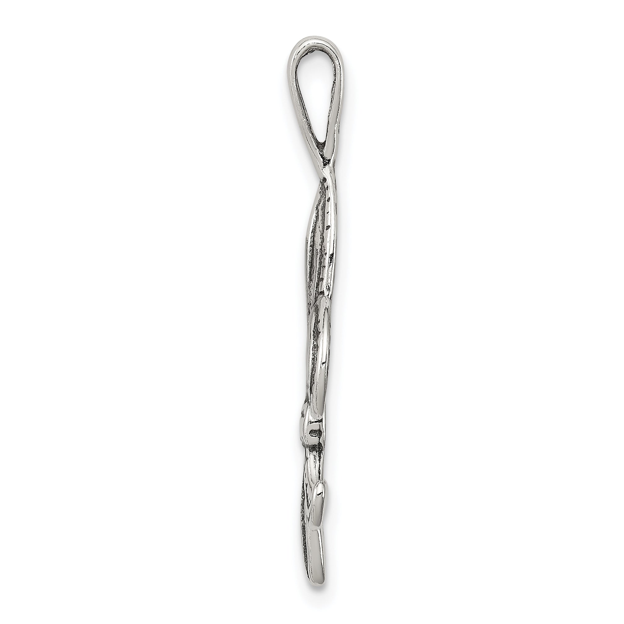 Sterling Silver Fleur De Lis Charm Secondary image